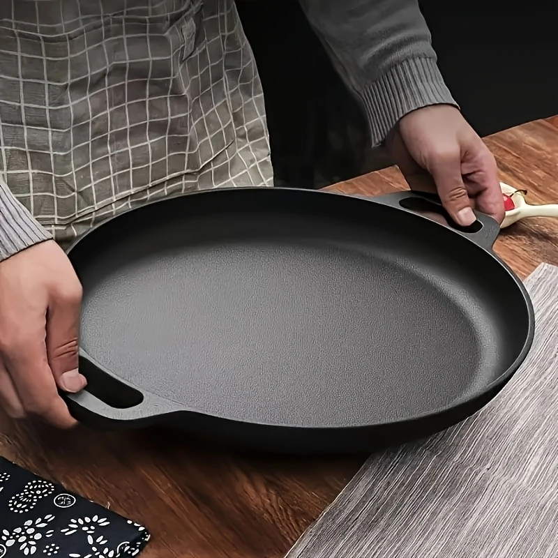 Skillet Cast Iron Camp - 8.7/9.8/11/11.8inch Cast Iron Pre-Seasoned Skillet Frying