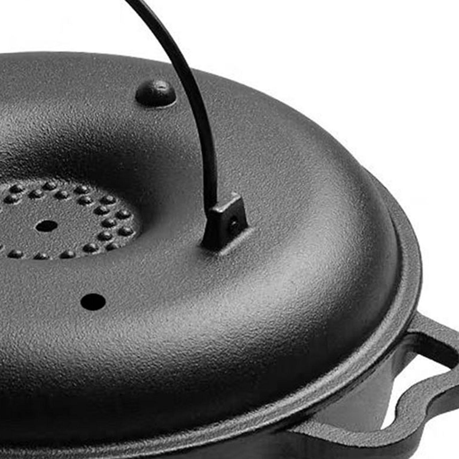 Skillet Cast Iron Camp - Turkey Roasting Pan Oven Roaster Pan