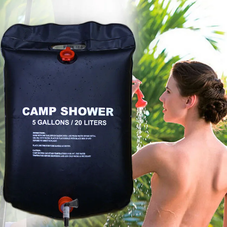 Camping Cooking Bag - 20L Solar Shower Bag Portable Camping