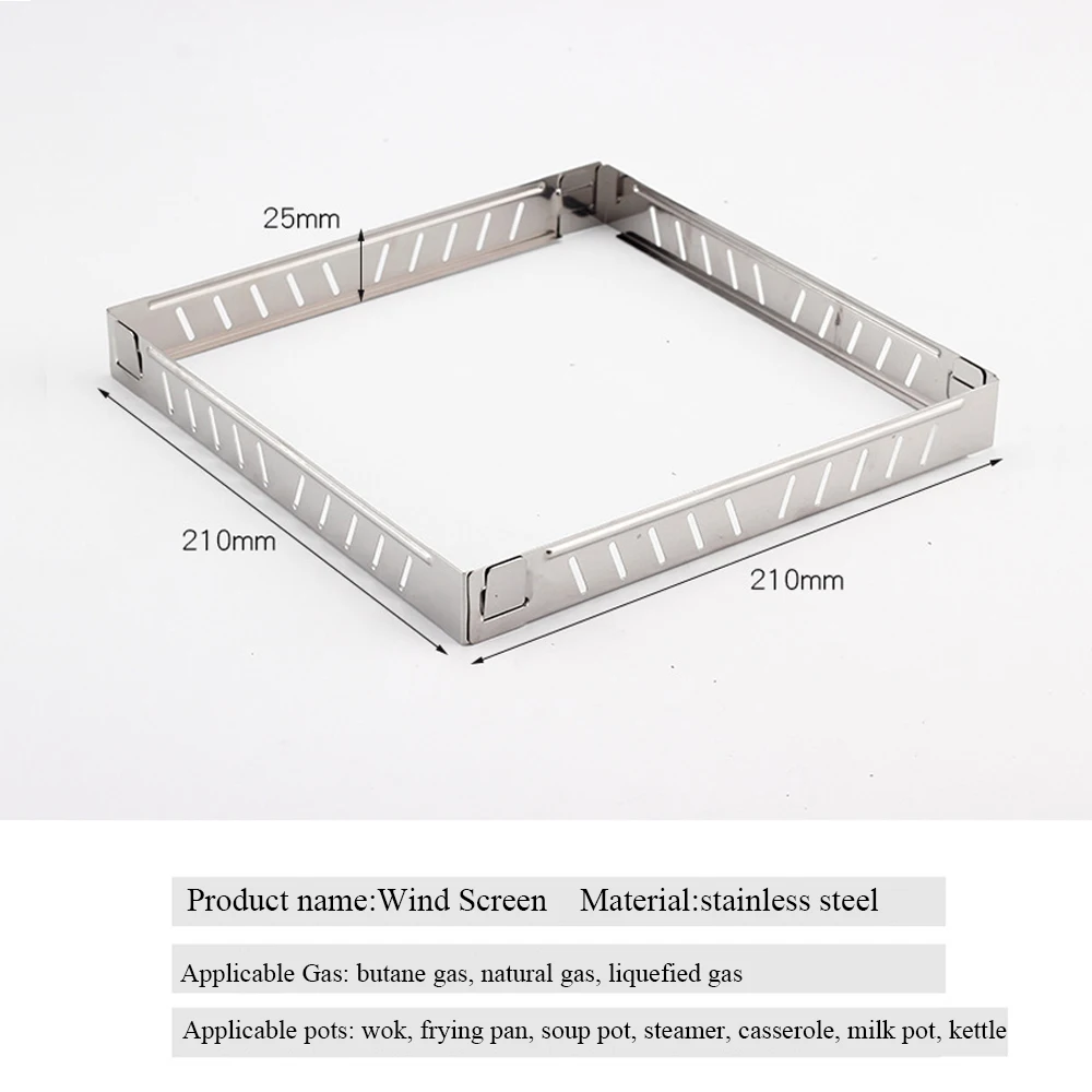Outdoor Gas Stove Wind Screen  - огляд і ціна Camping Cooking Heater