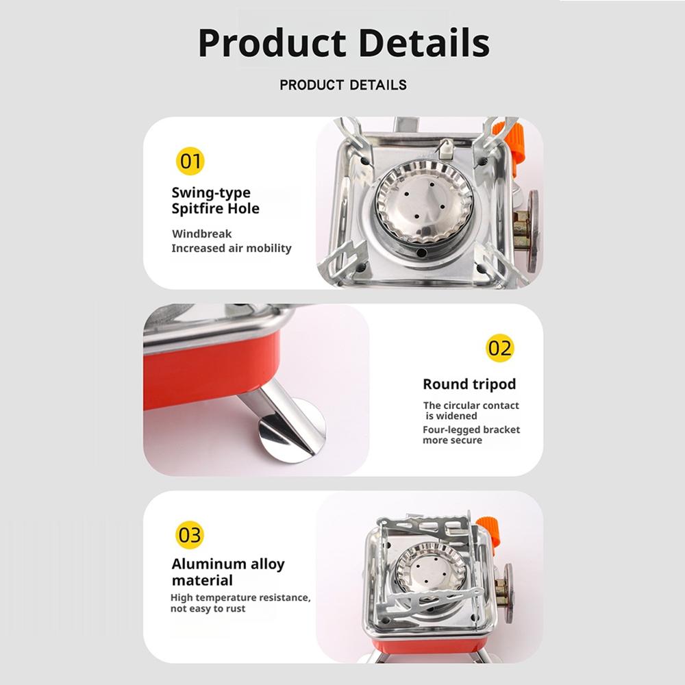 Portable Foldable Windproof Ca - огляд і ціна Camping Cooking Heater