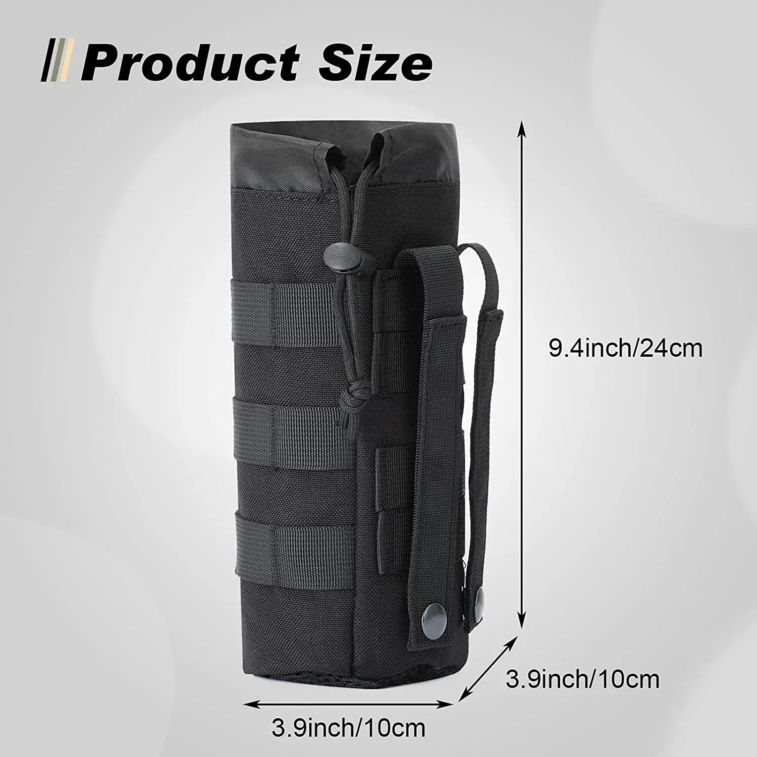 Tactical Molle Water Bottle Ba - огляд і ціна Camping Cooking Bag