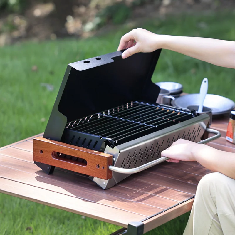 Lightweight Folding Charcoal G - огляд і ціна Camping Cooking Requirements