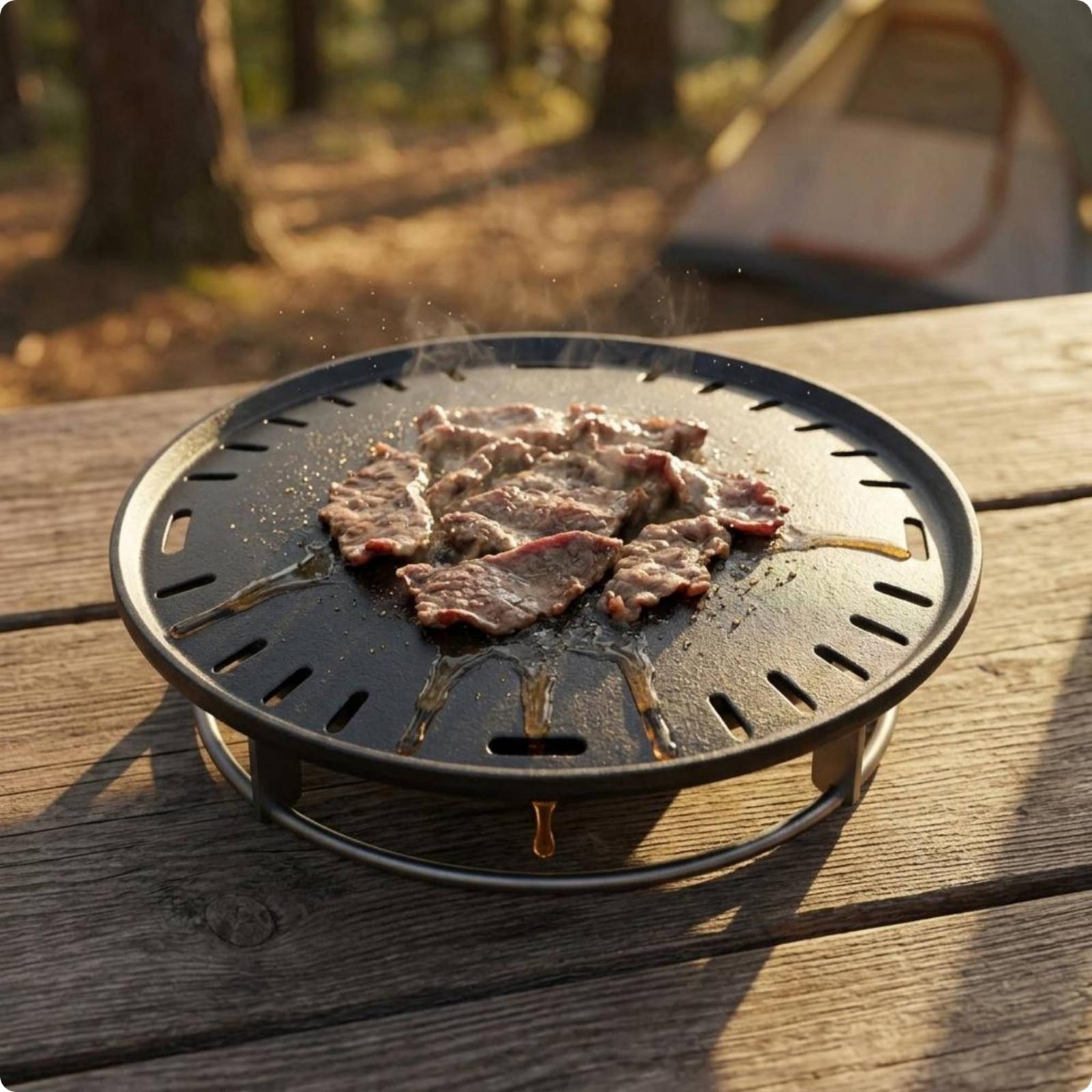 Cast Iron Oval Grill Pan for O - огляд і ціна Skillet Cast Iron Camp