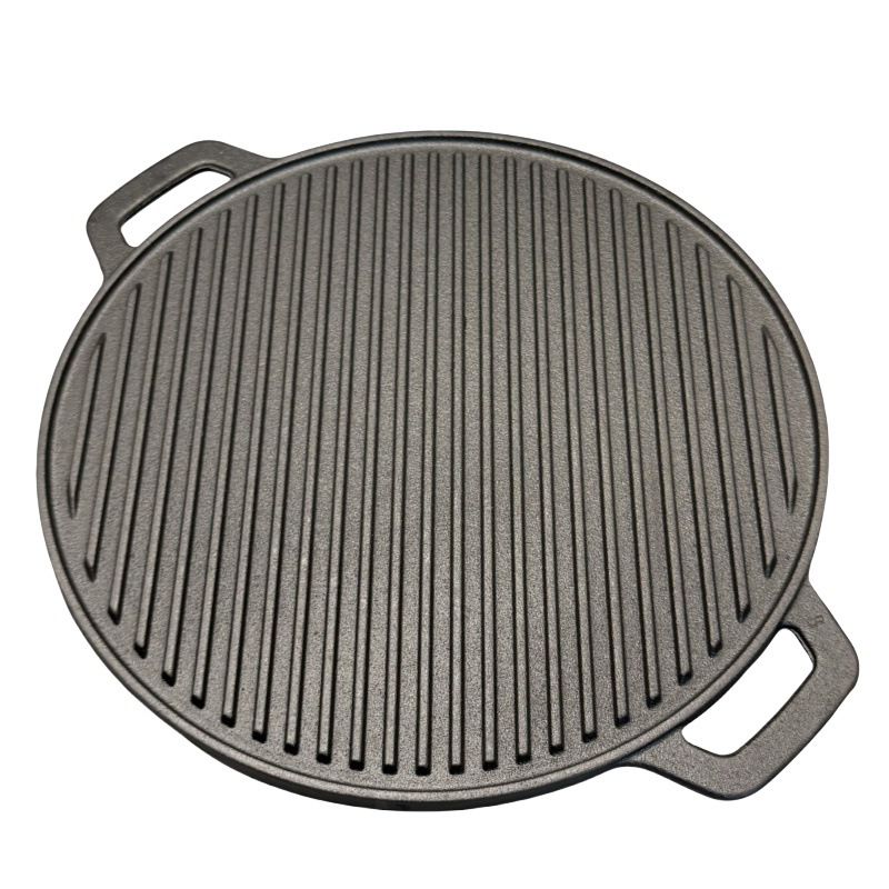 Double Sided Striped Cast Iron - огляд і ціна Skillet Cast Iron Camp