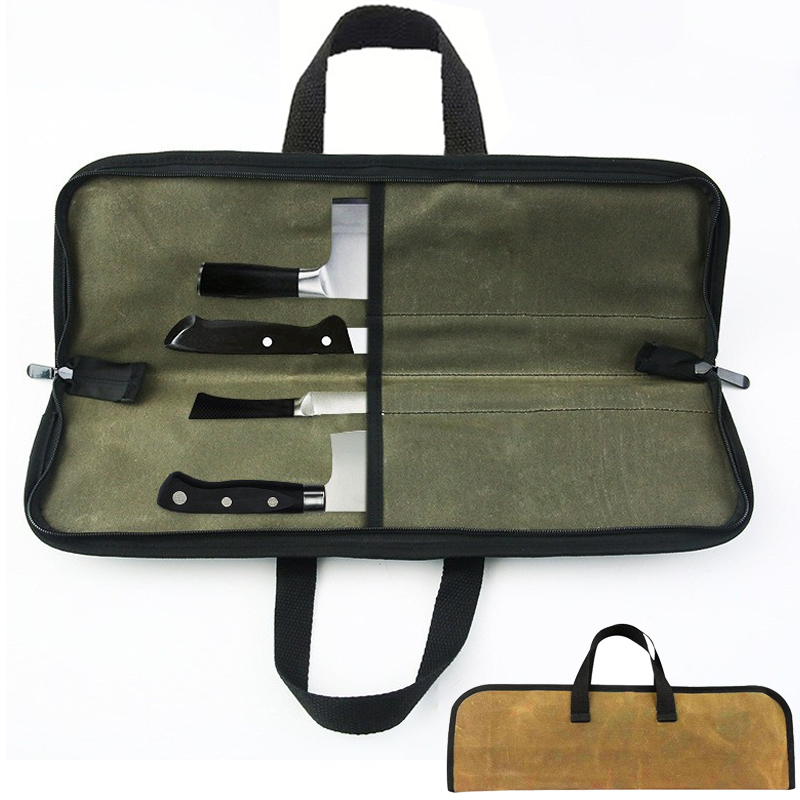 Camping Canvas Chef Knife Bag  - огляд і ціна Japanese Camping Cooking