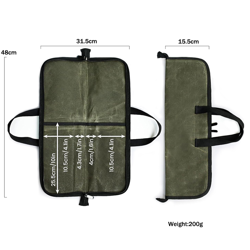 Camping Canvas Chef Knife Bag  - огляд і ціна Japanese Camping Cooking