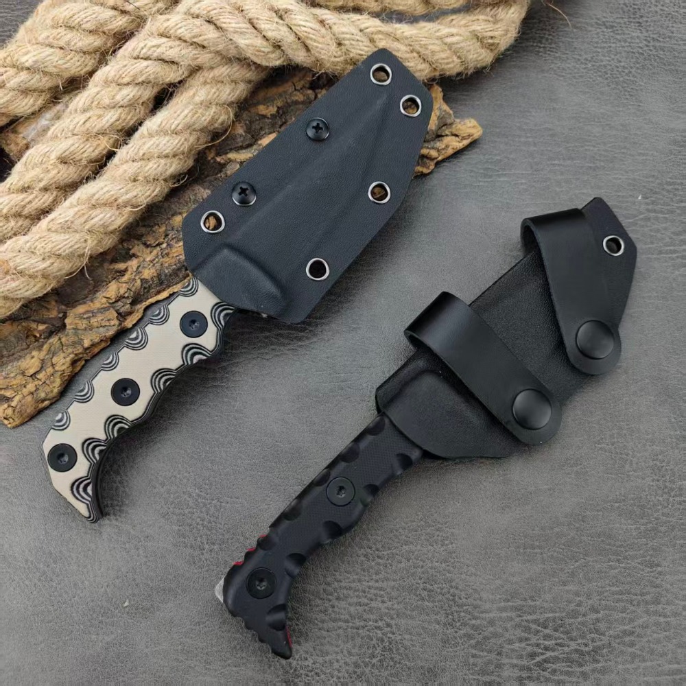 G10 Handle Outdoor 003 & 007 S - огляд і ціна Camping Cooking Knife With Sheath