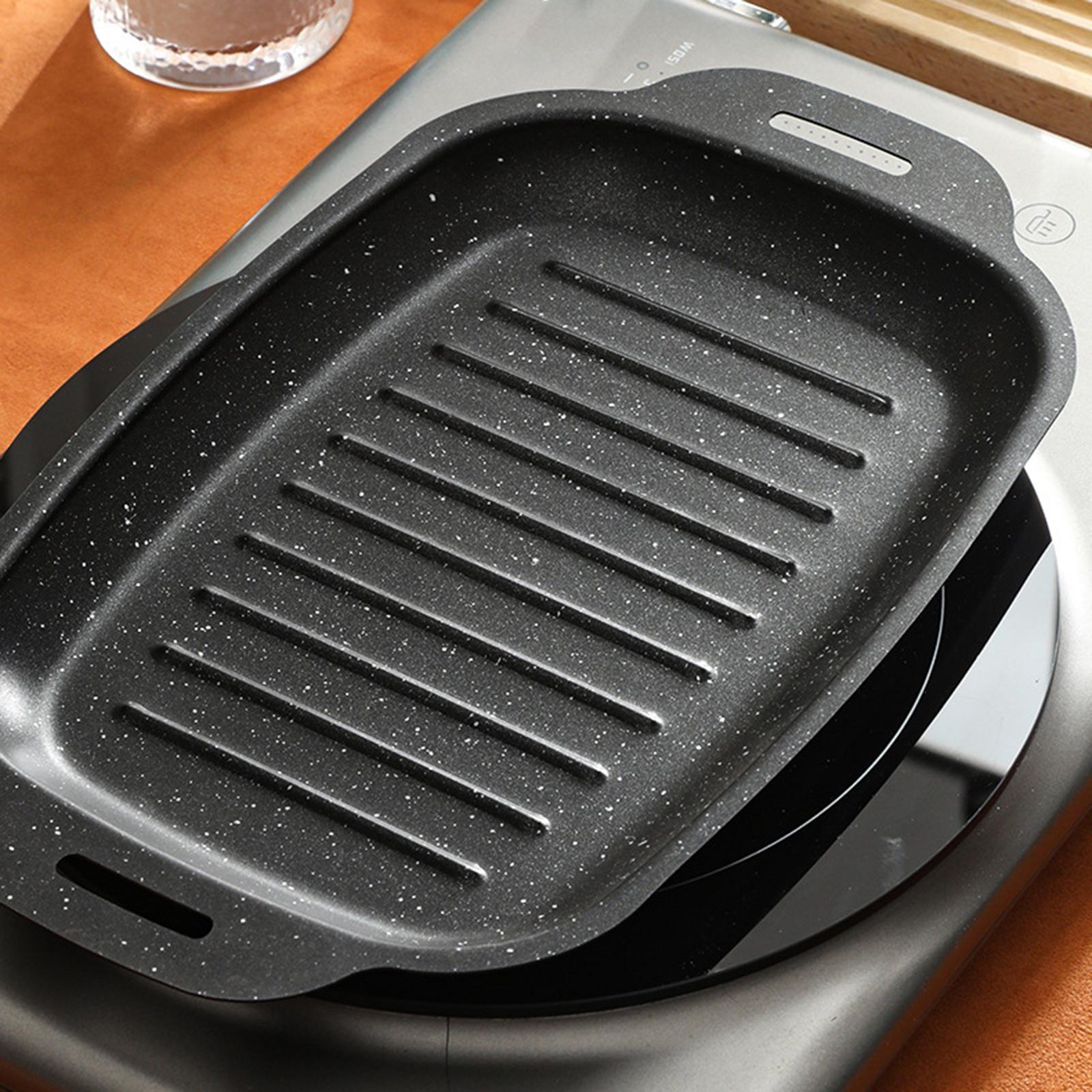 BBQ Pan Nonstick Carbon Steel  - огляд і ціна Camping Cooking Wok