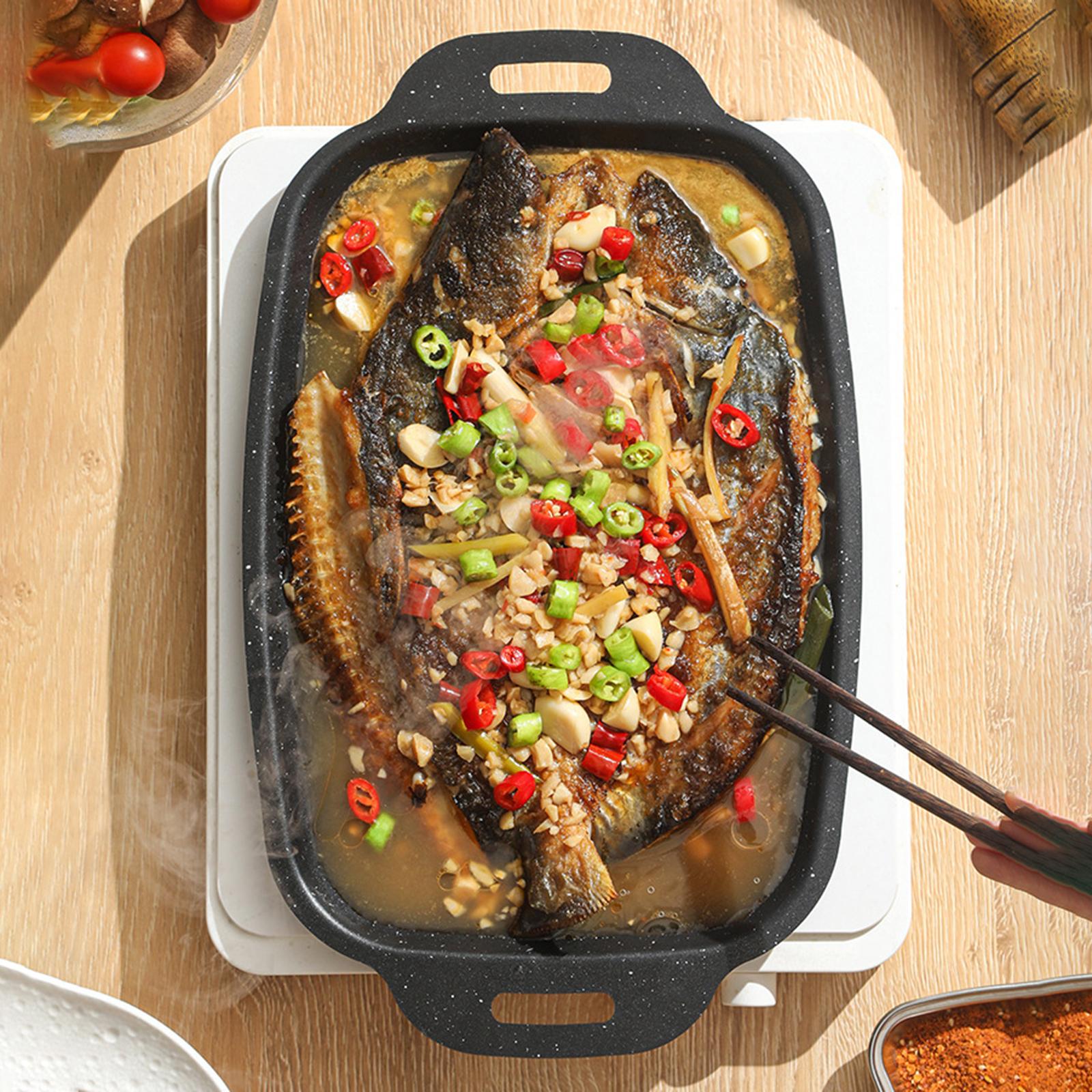 BBQ Pan Nonstick Carbon Steel  - огляд і ціна Camping Cooking Wok