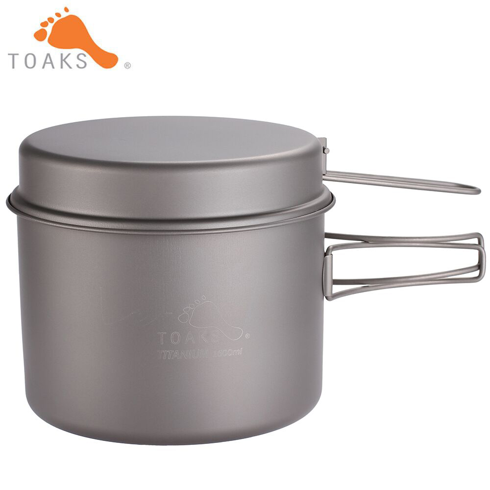 TOAKS Cookware Set Ultralight  - огляд і ціна Camping Cooking Wok