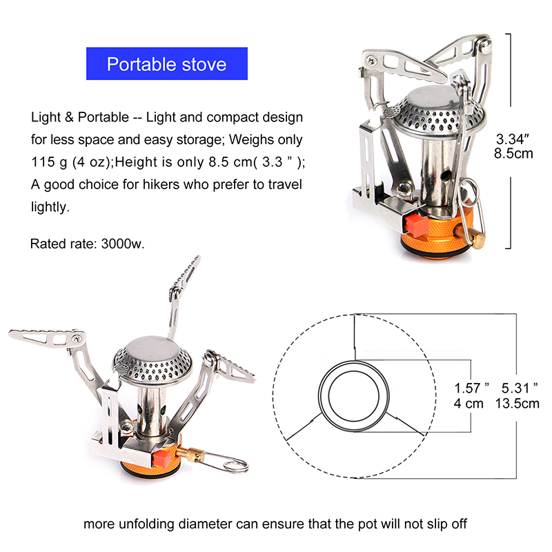 Widesea One-Piece Gas Stove 35 - огляд і ціна Camping Cooking Easy