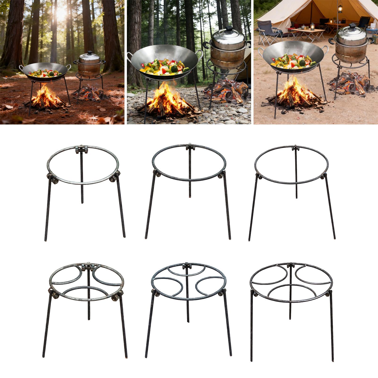 Campfire Tripod,Dutch Oven Mul - огляд і ціна Camping Cooking Wok