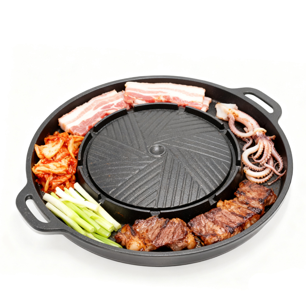 KOSUN Korean BBQ Grill Pan 2 i - огляд і ціна Camping Cooking Bowl