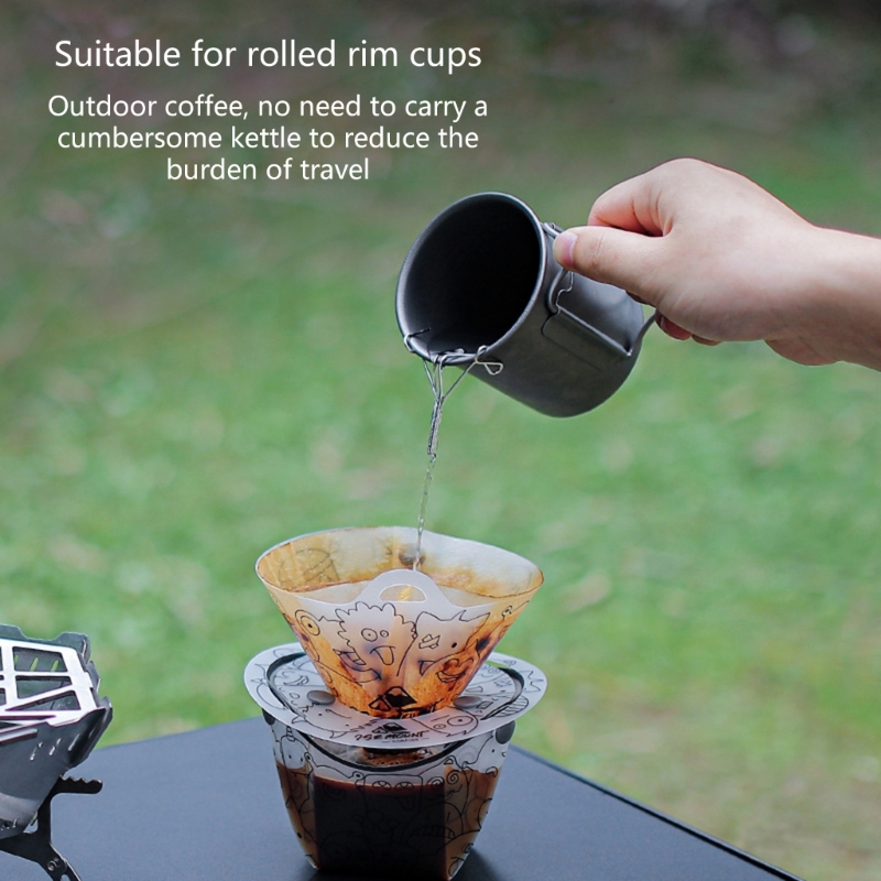 1PC Hand Brewed Coffee Teapot  - огляд і ціна Camping Cooking Bowl