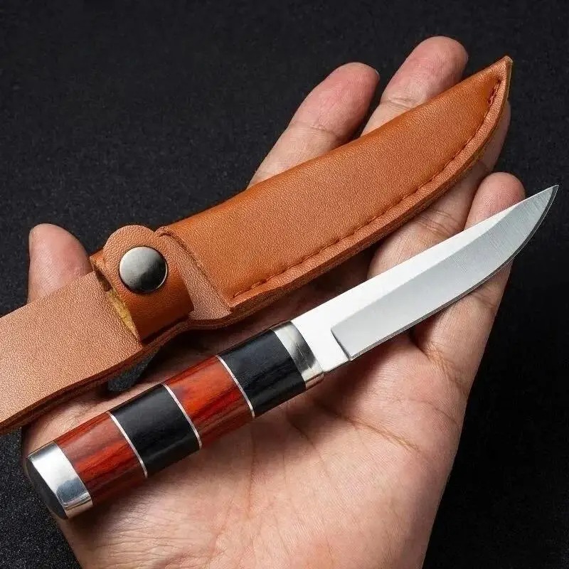 Premium Stainless Steel BBQ Kn - огляд і ціна Camping Cooking Knife With Sheath