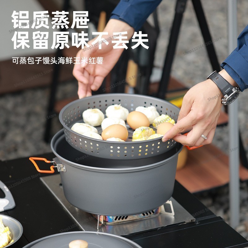 For Outdoor Cooking Pot 7.5L L - огляд і ціна Camping Cooking Pot Large