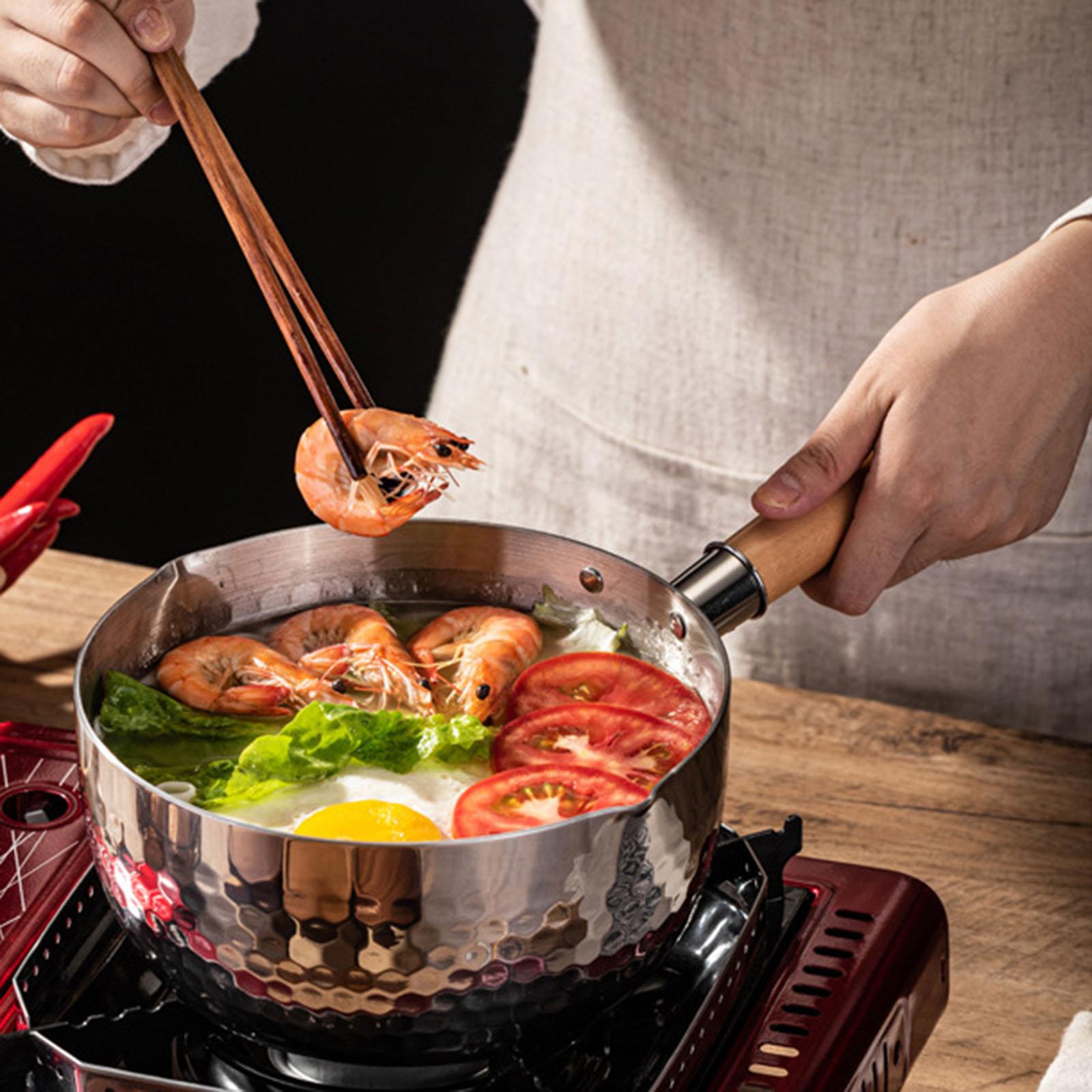 Japanese Saucepan with Lid Sma - огляд і ціна Japanese Camping Cooking