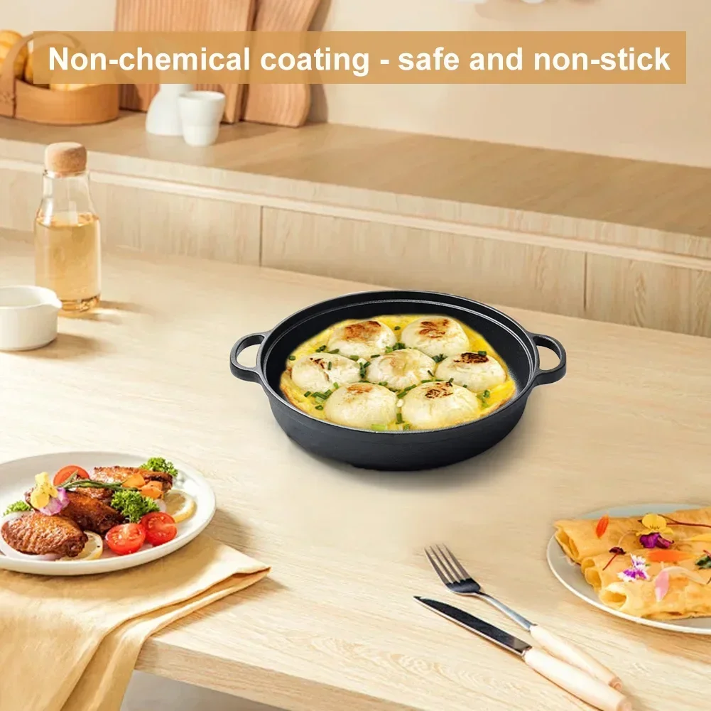 8.7/9.8/11/11.8inch Cast Iron  - огляд і ціна Skillet Cast Iron Camp