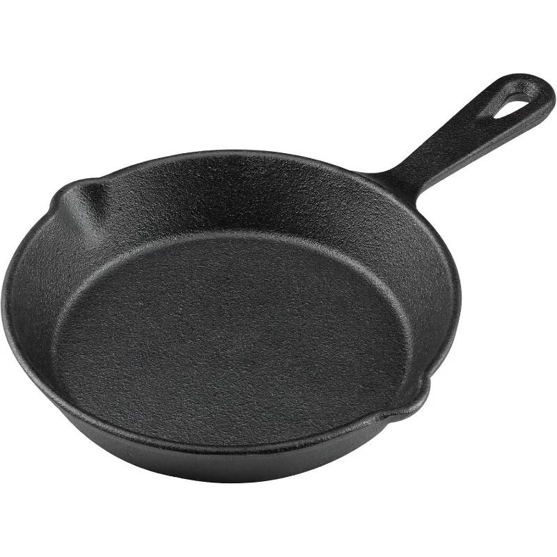 1pcs 14CM Camping Indoor and O - огляд і ціна Skillet Cast Iron Camp