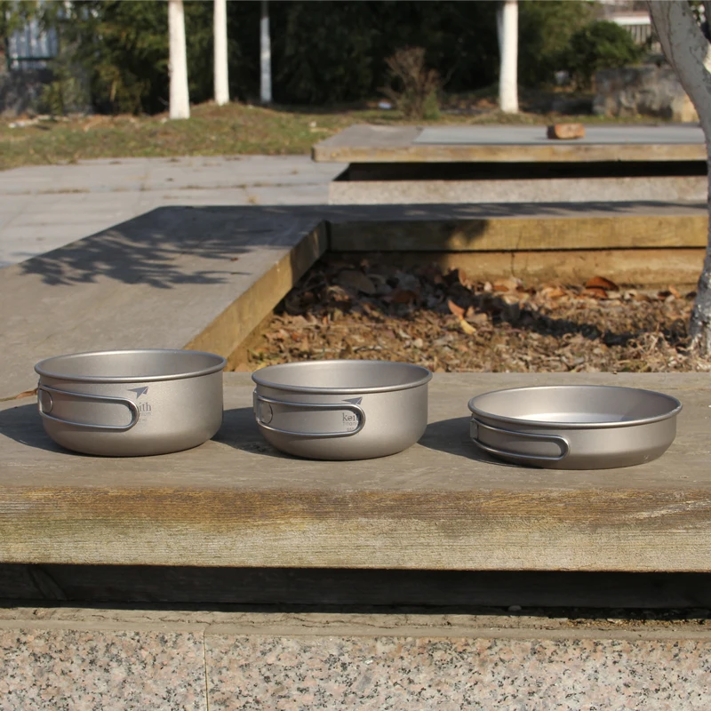 Keith 3PCS Titanium Cookware P - огляд і ціна Camping Cooking Sets
