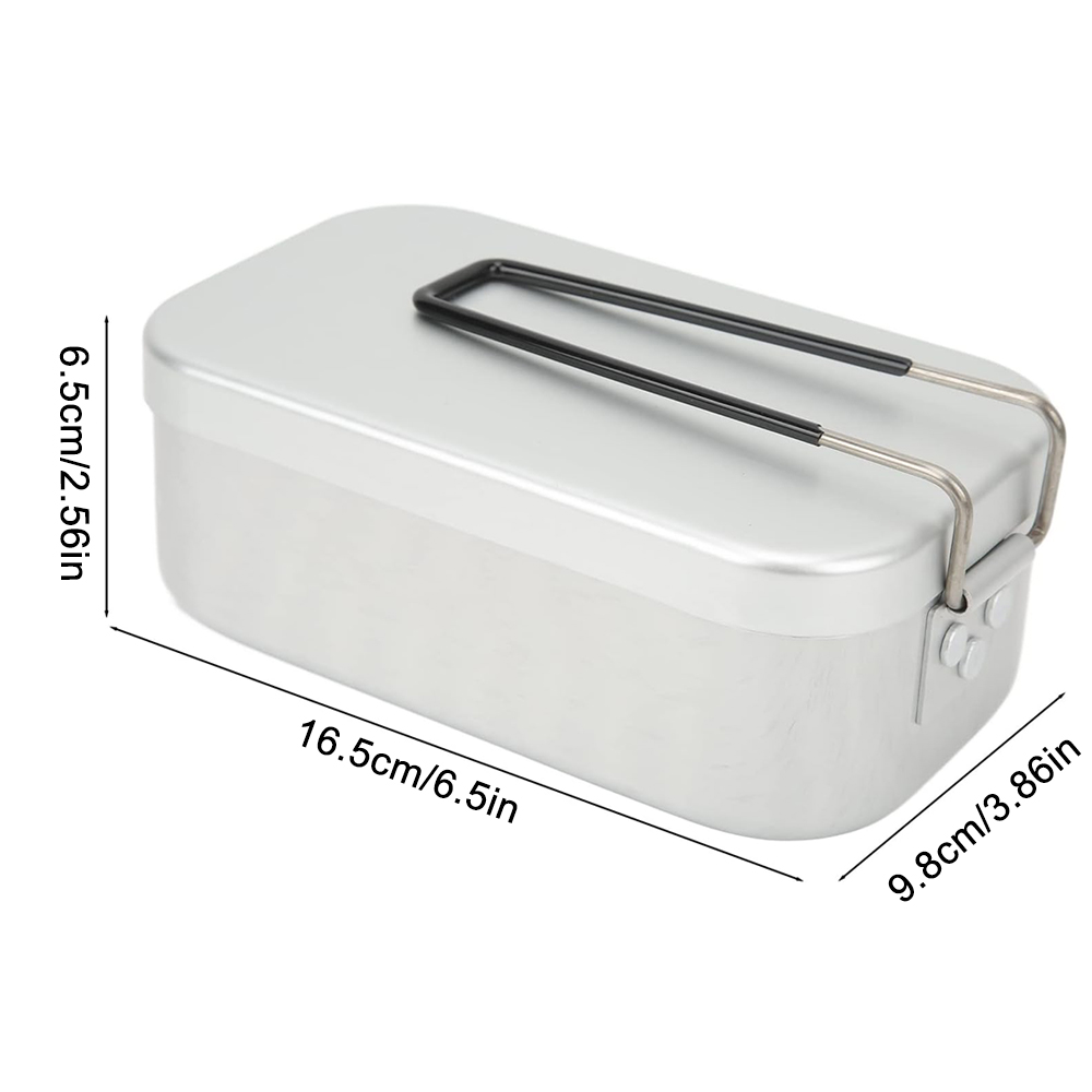 800ML Aluminum Lunch Boxes Out - огляд і ціна Camping Cooking Sets