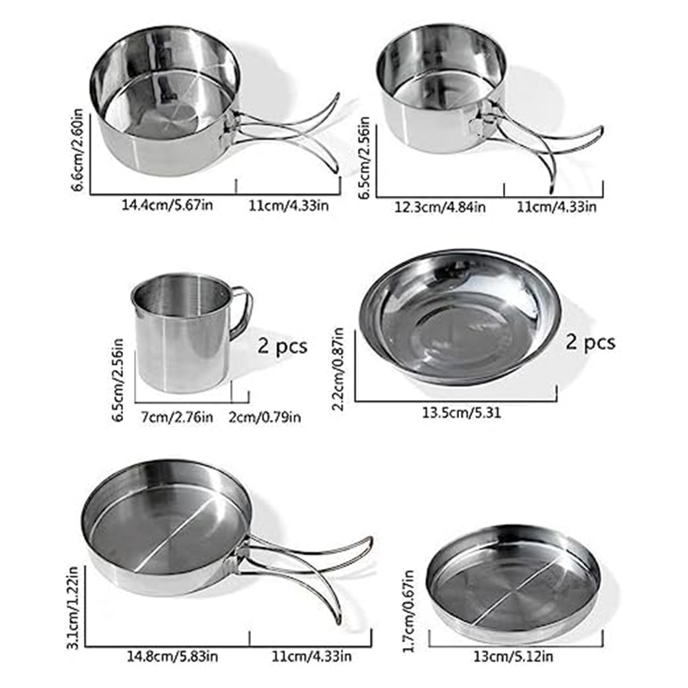 12.5CM D, 5.7CM H Camping Cook - огляд і ціна Camping Cooking Easy