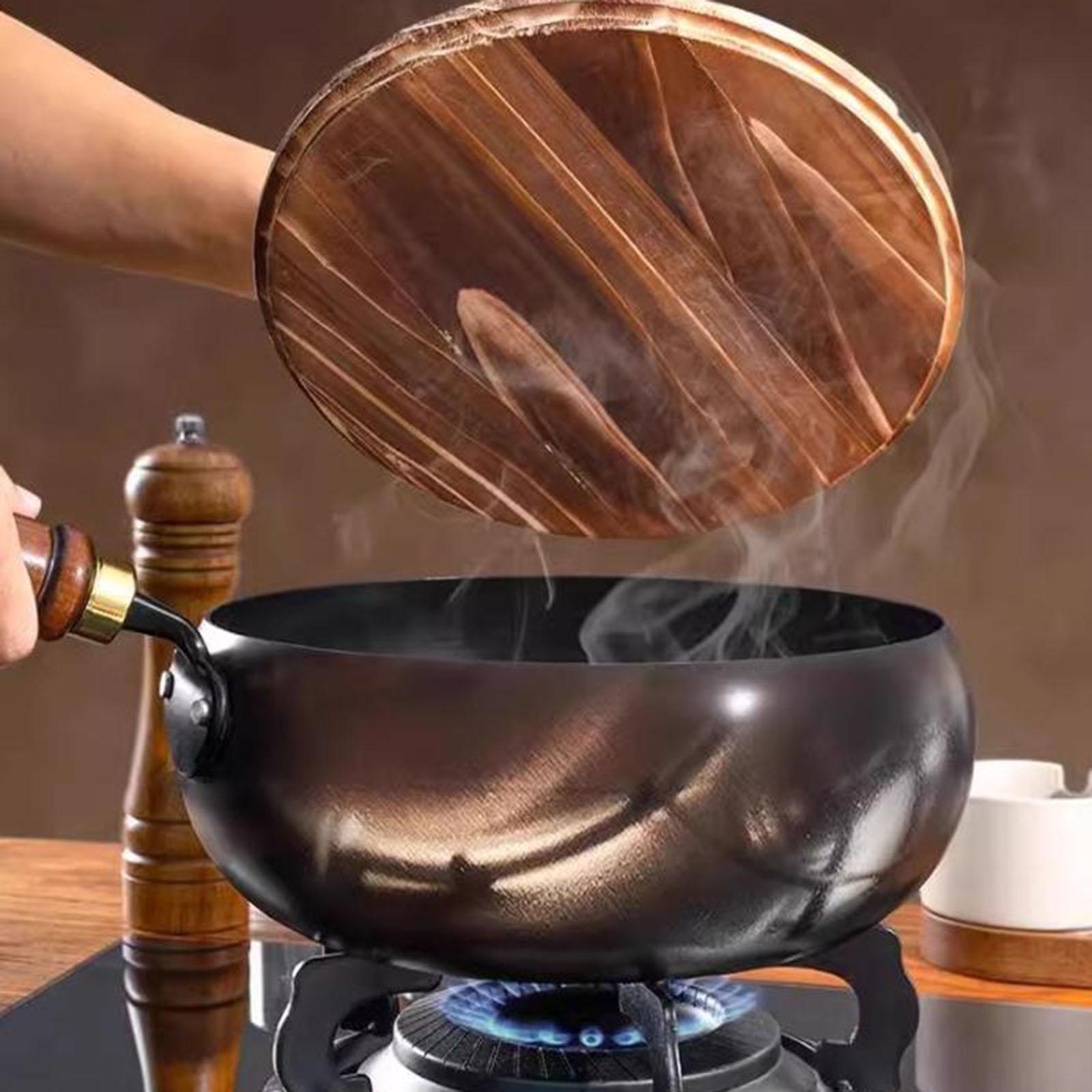 Non Coated Wok Chinese Wok Woo - огляд і ціна Camping Cooking Wok