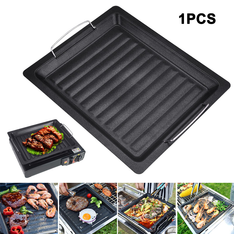 Outdoors Thick Square Grill Pa - огляд і ціна Camping Cooking Wok