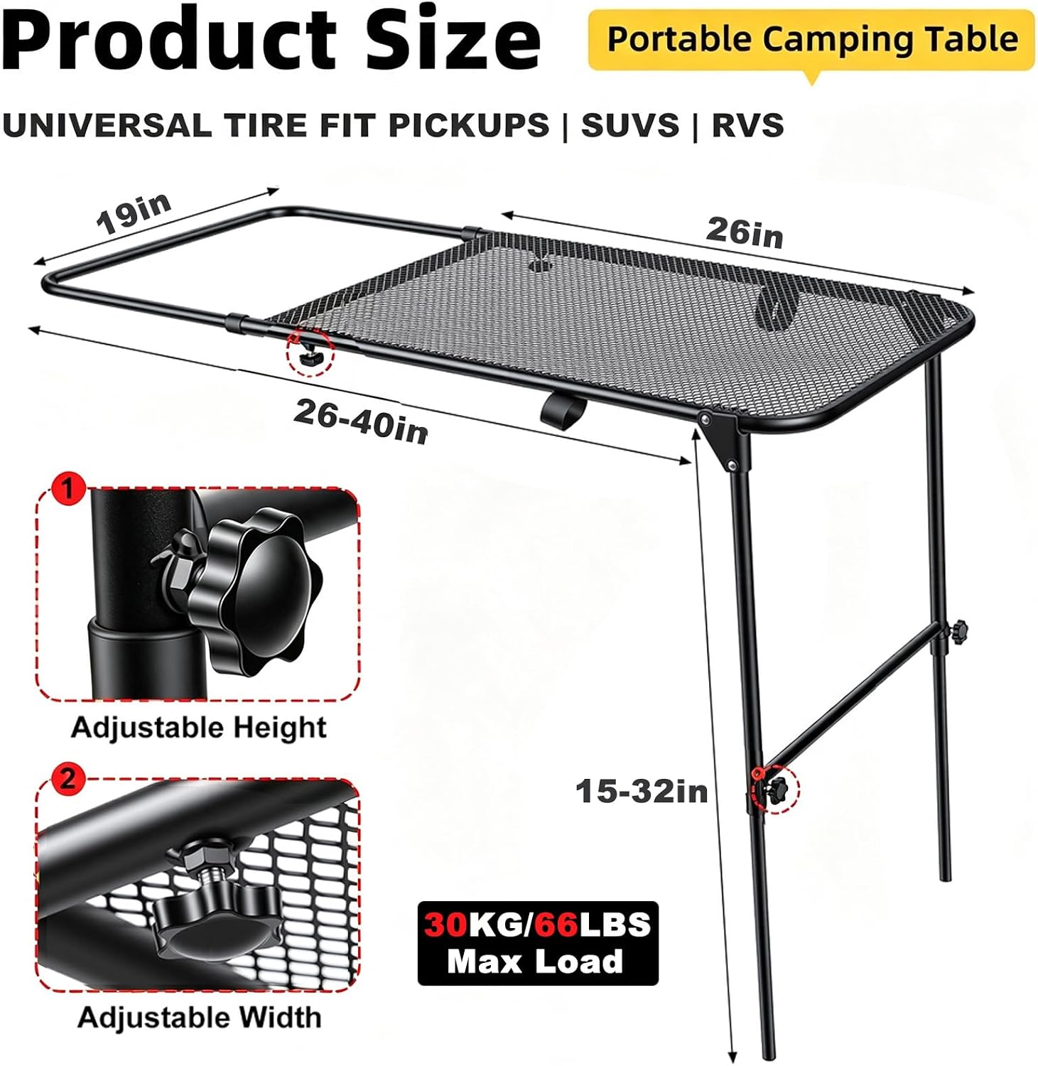 Vehicle Tire Mounted Steel Cam - огляд і ціна Camping Cooking Requirements
