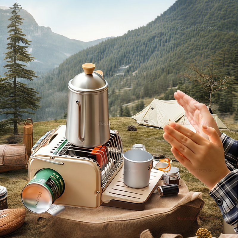 1200W camping gas stove portab - огляд і ціна Camping Cooking Heater