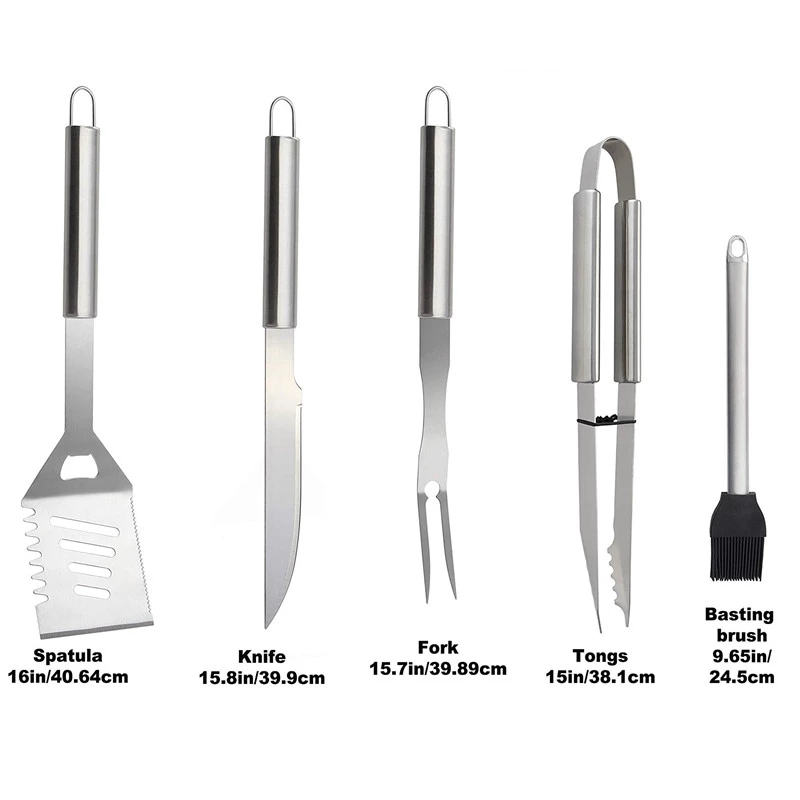 BBQ Tools Set Barbecue Grillin - огляд і ціна Camping Cooking All In One