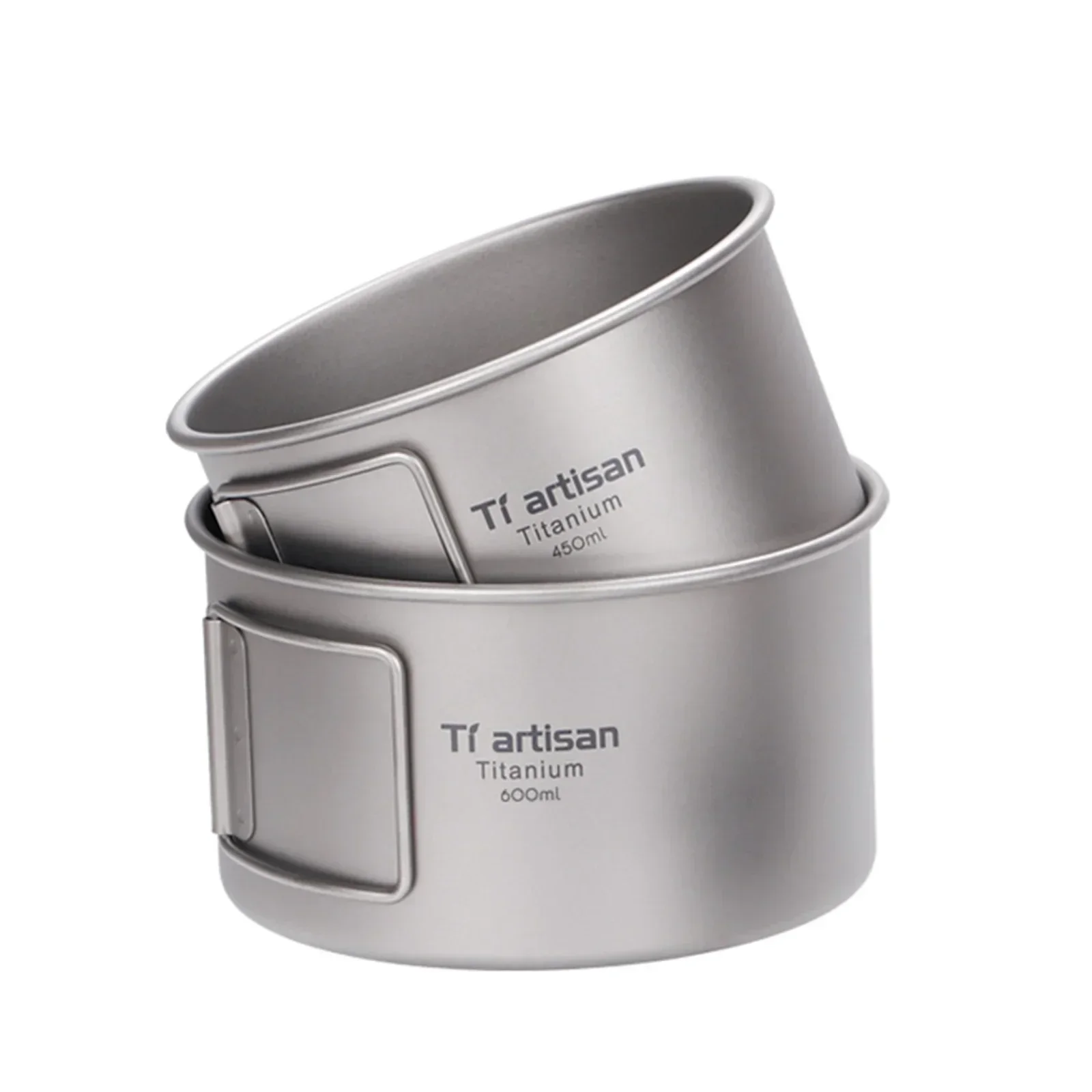 Titanium Bowl With Folding Han - огляд і ціна Camping Cooking Wok