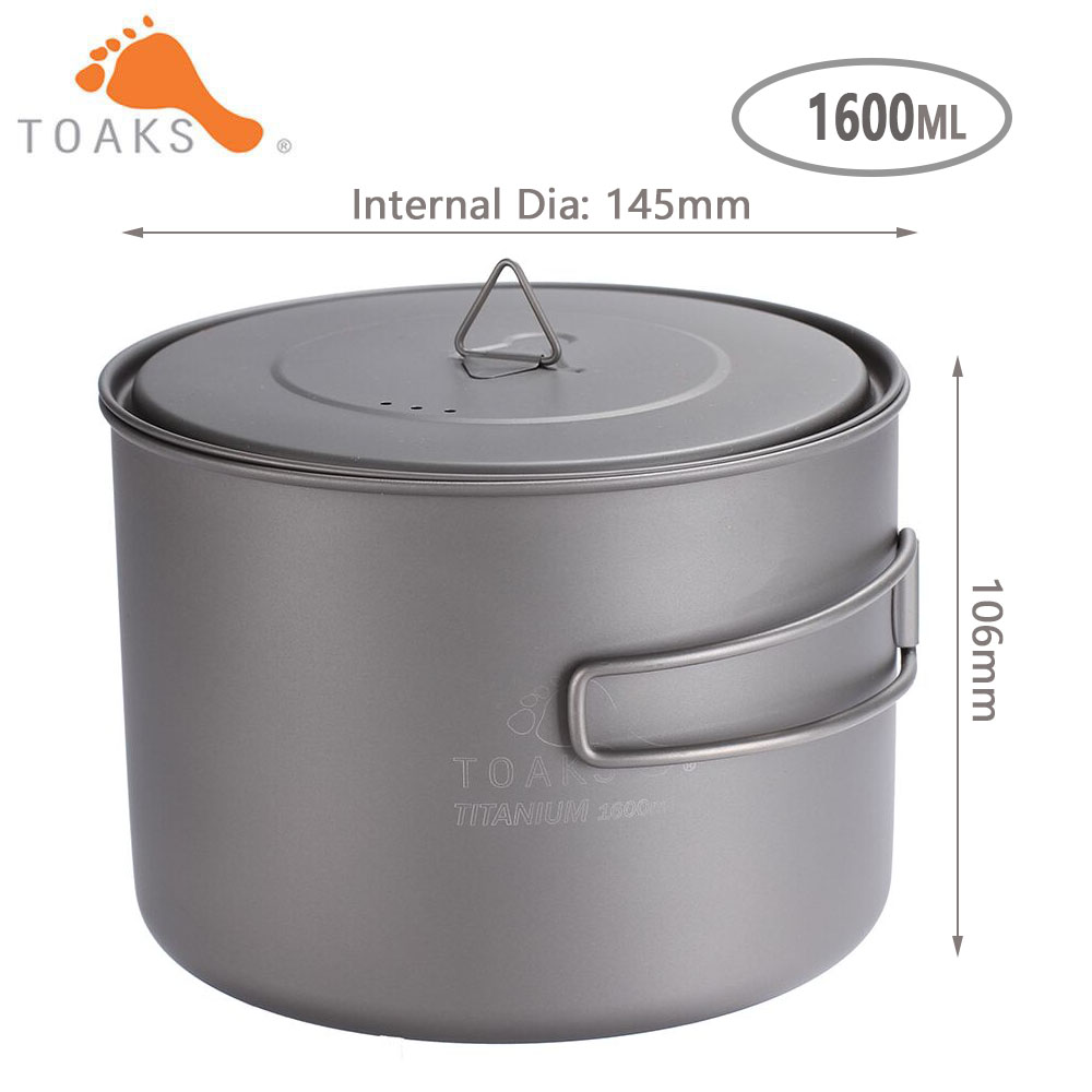 TOAKS Outdoor Camping 3 in1 Ti - огляд і ціна Camping Cooking Bowl