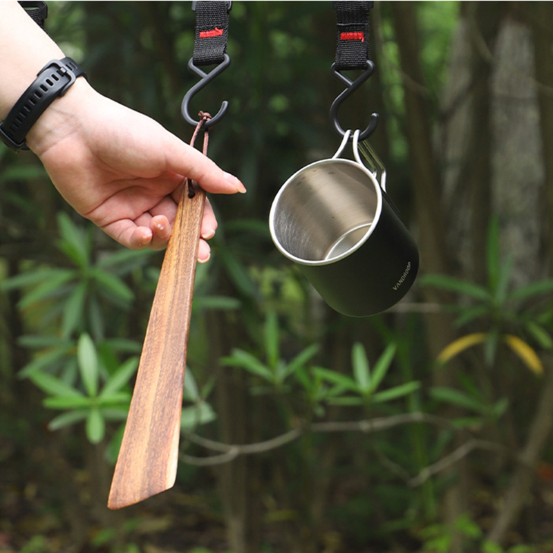 Wooden Spatula Portable Turner - огляд і ціна Camping Cooking All In One