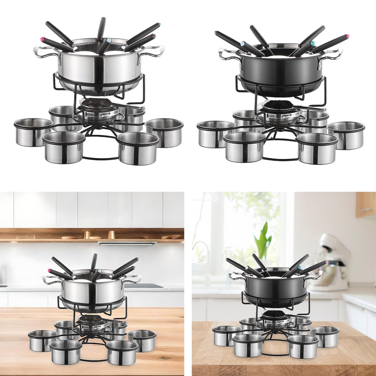 Fondue Pot Set Cooking Stove T - огляд і ціна Camping Cooking Sets