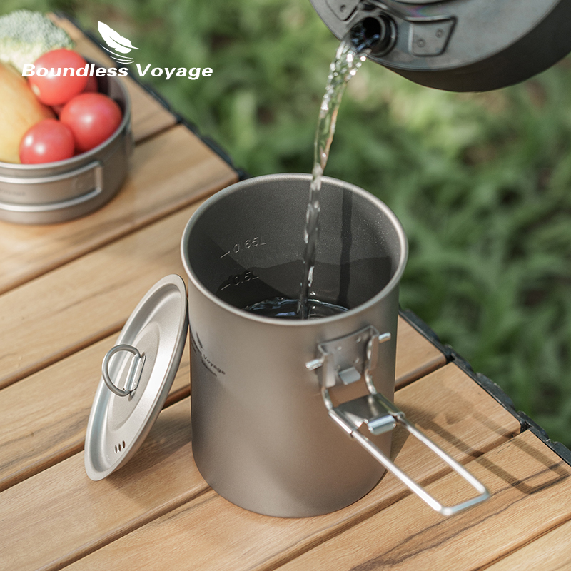 Boundless Voyage 900ml Titaniu - огляд і ціна Camping Cooking Ware