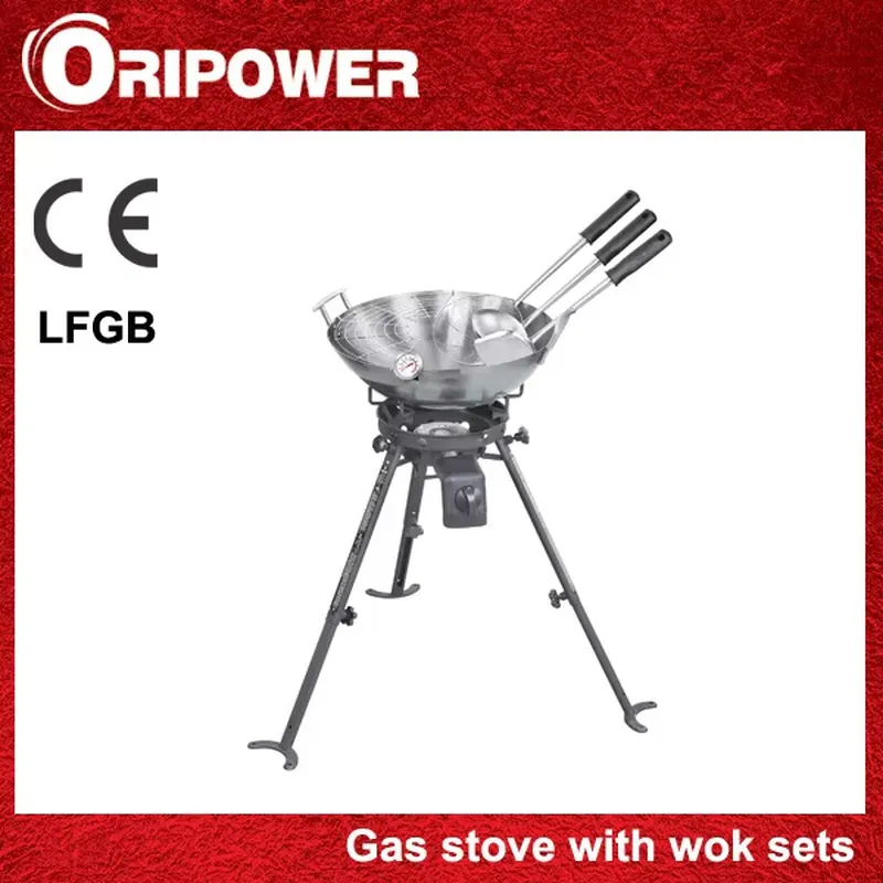 Outdoor Gas Camping Cooking Gr - огляд і ціна Camping Cooking Wok