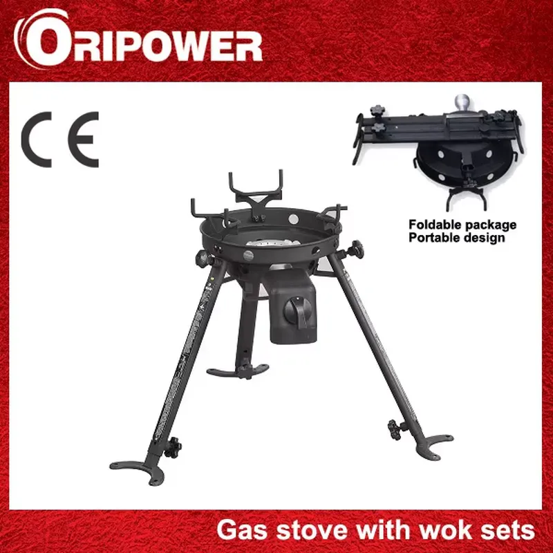 Outdoor Gas Camping Cooking Gr - огляд і ціна Camping Cooking Wok