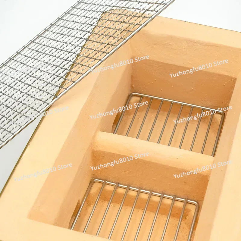 Large Rectangle Charcoal Grill - огляд і ціна Japanese Camping Cooking