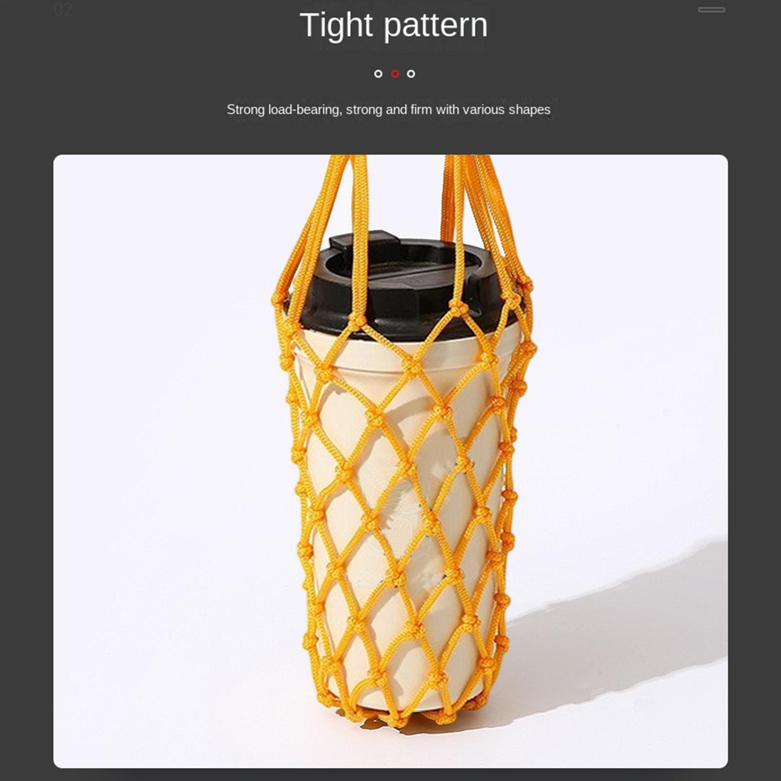 1pcs Water Bottle Bag Crochet  - огляд і ціна Camping Cooking Bag