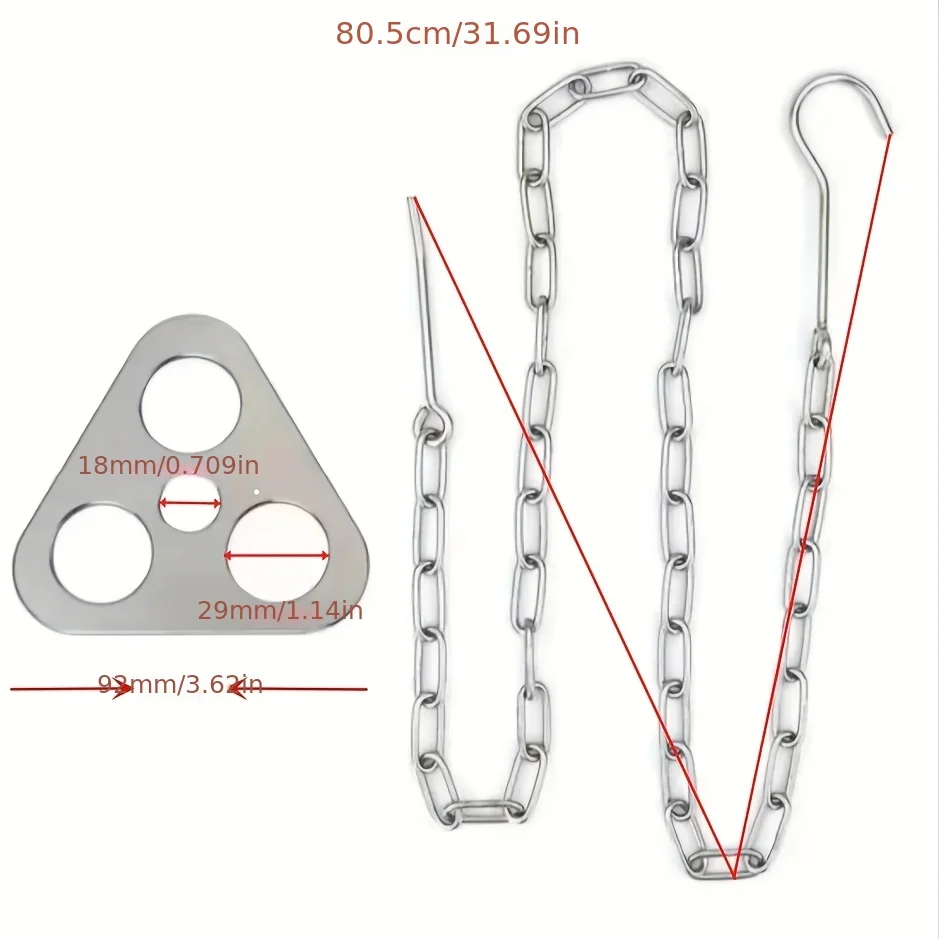 Outdoor BBQ Tripod Portable De - огляд і ціна Camping Cooking Utilities