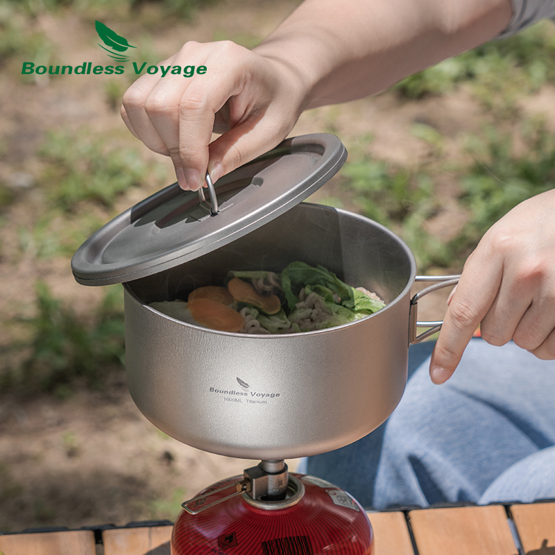Boundless Voyage Titanium Camp - огляд і ціна Camping Cooking Ware