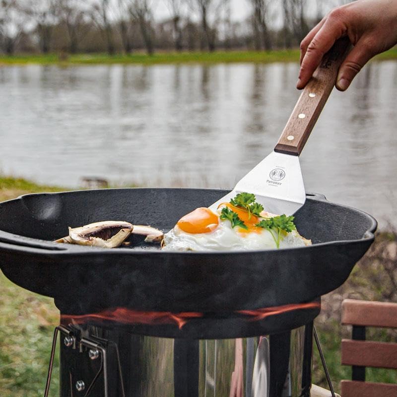 14-Inch Pre-Seasoned Cast Iron - огляд і ціна Skillet Cast Iron Camp