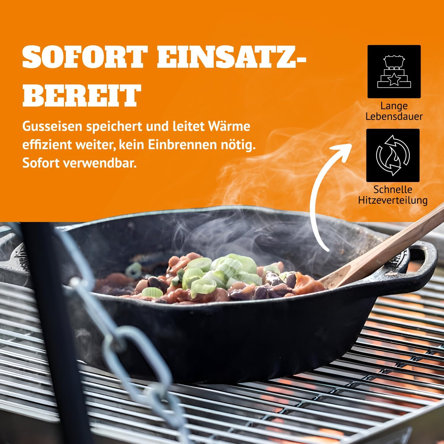 14-Inch Pre-Seasoned Cast Iron - огляд і ціна Skillet Cast Iron Camp
