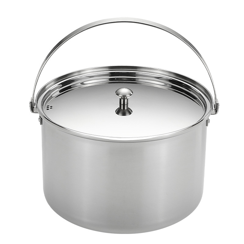 CAMPINGMOON CC-24 stainless st - огляд і ціна Camping Cooking Pot Large