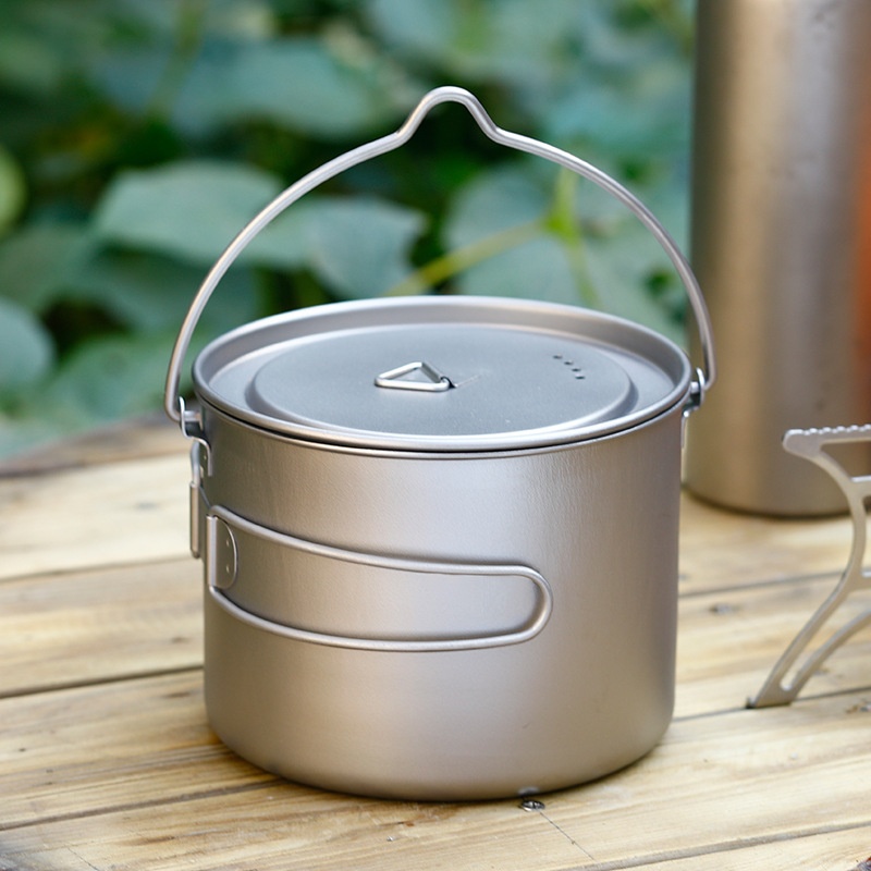 Outdoor Hanging Soup Pot Large - огляд і ціна Camping Cooking Pot Large