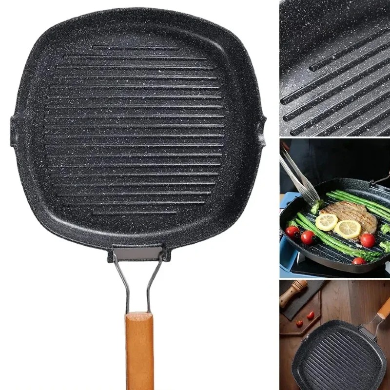 Square Grilling Skillet Steak  - огляд і ціна Skillet Cast Iron Camp