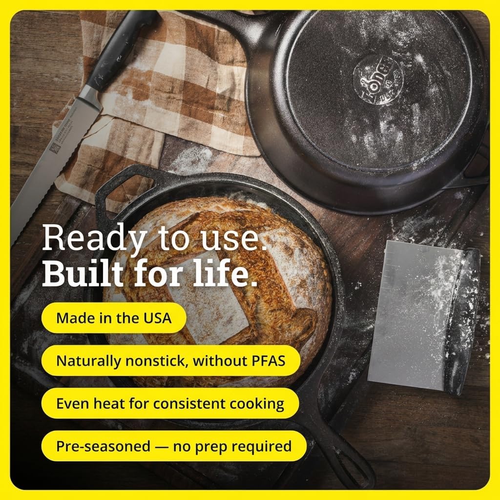 2-in-1 Cast Iron Combo Cooker: - огляд і ціна Skillet Cast Iron Camp