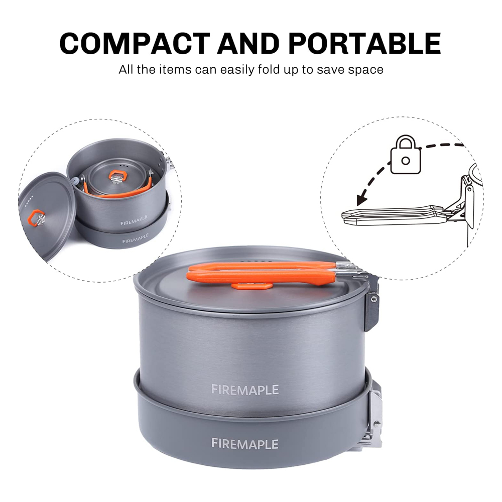 Fire Maple Camping Cookware Ut - огляд і ціна Camping Cooking Ware